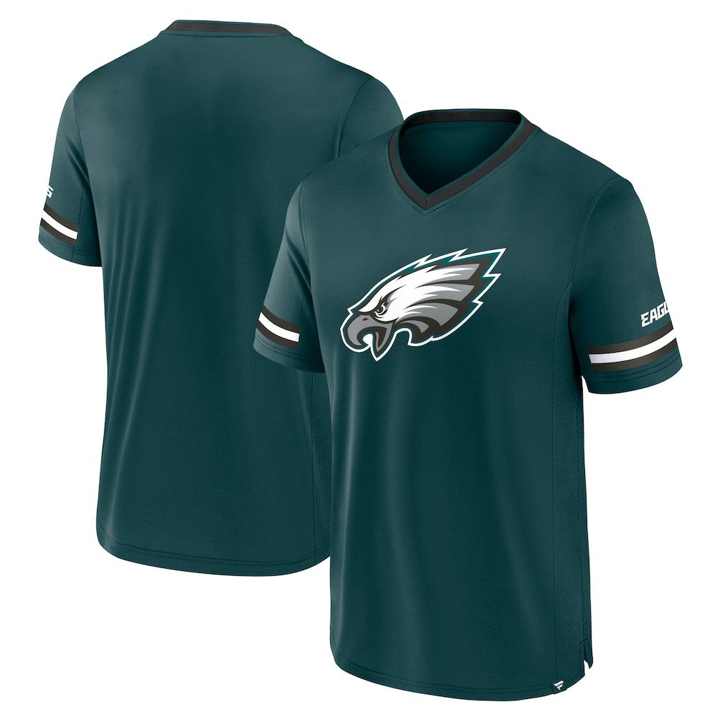 Philadelphia Eagles Stripe Stacking T-Shirt - Midnight Green on sale