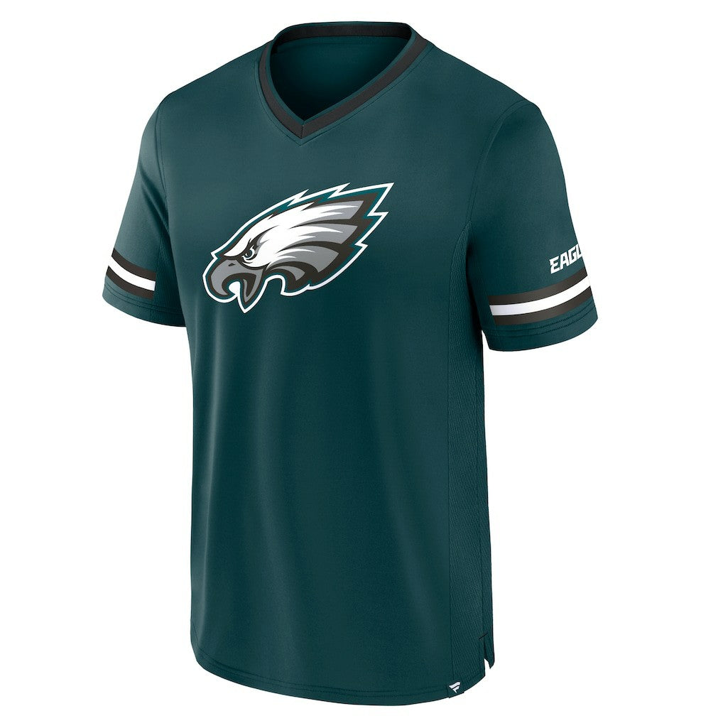 Philadelphia Eagles Stripe Stacking T-Shirt - Midnight Green on sale
