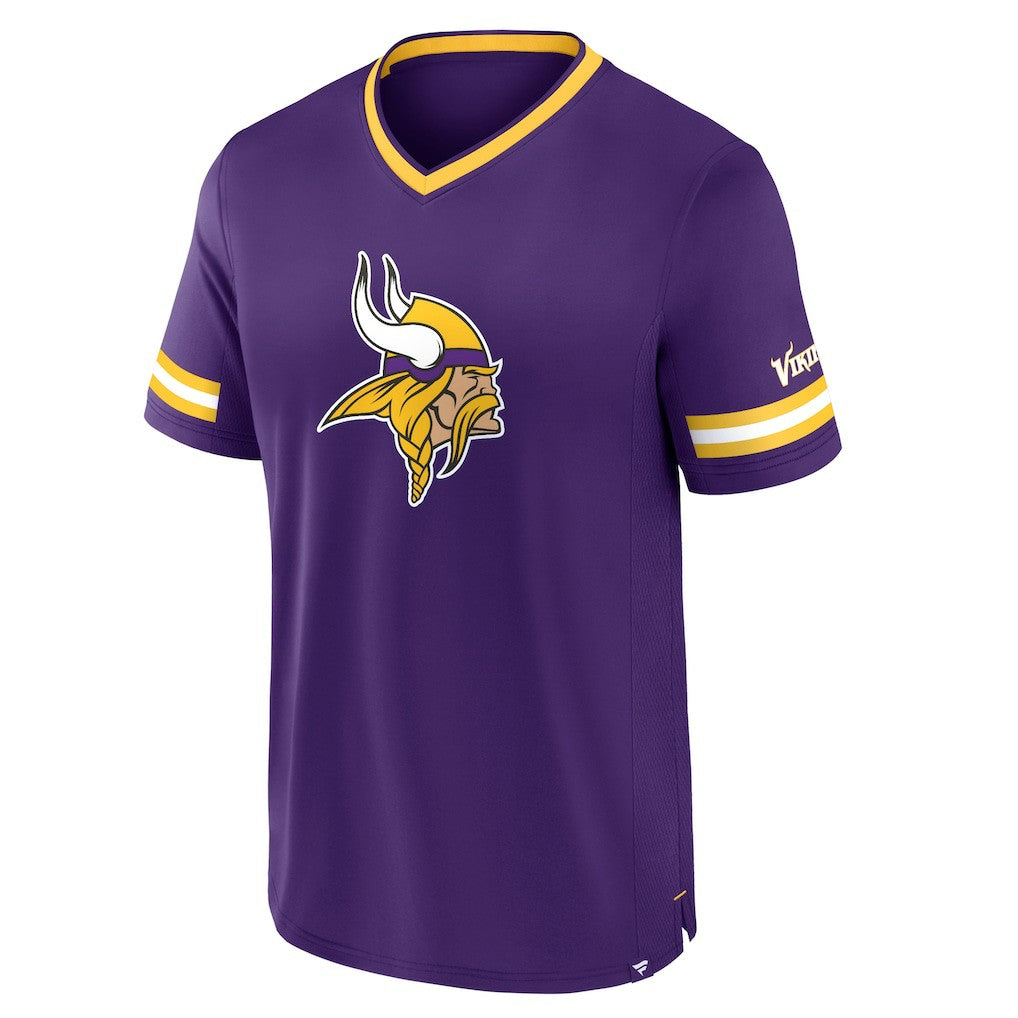 Minnesota Vikings Stripe Stacking T-Shirt - Purple on sale