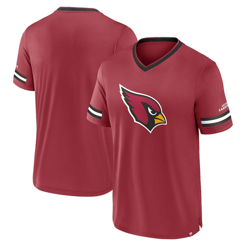 Arizona Cardinals Stripe Stacking T-Shirt - Cardinal on sale