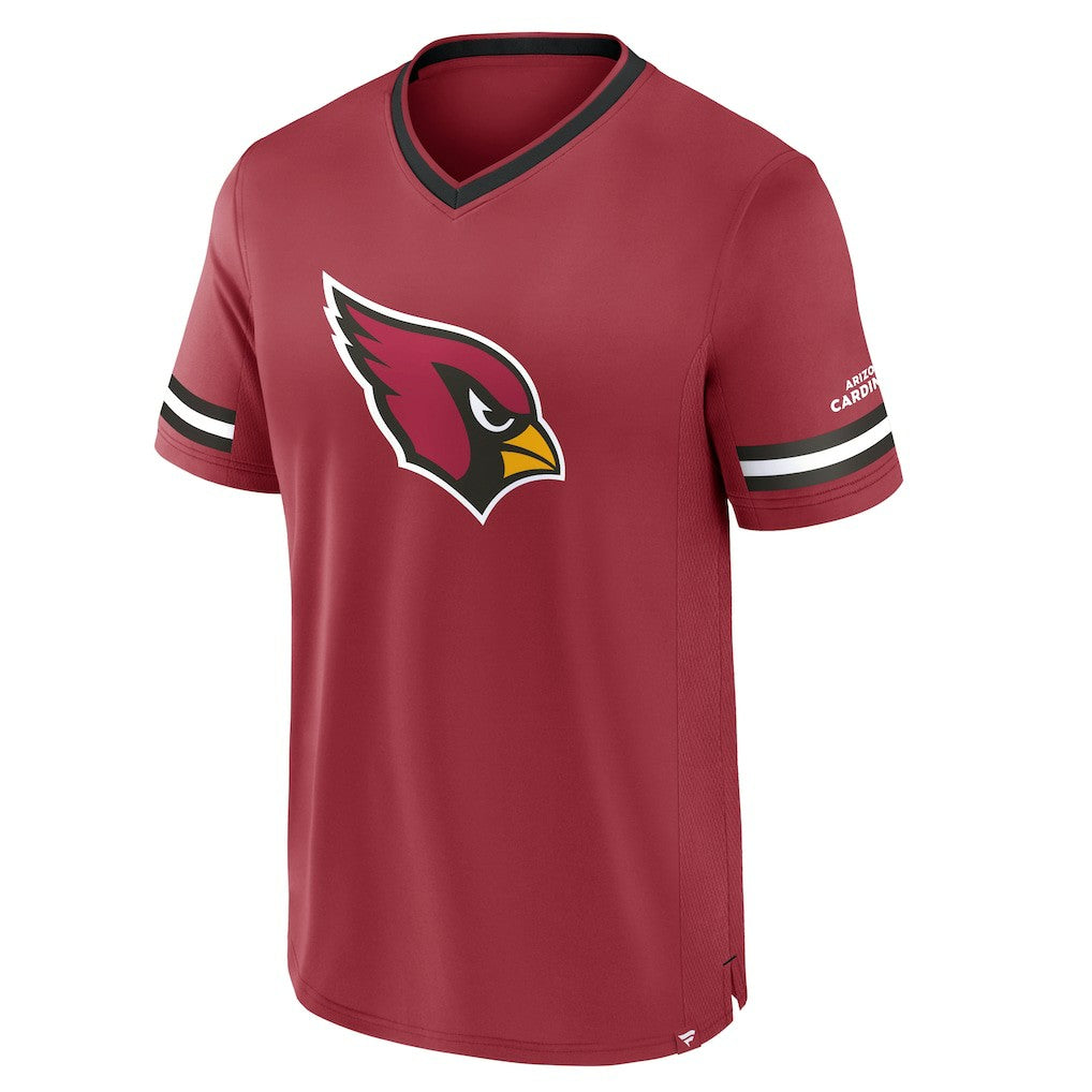 Arizona Cardinals Stripe Stacking T-Shirt - Cardinal on sale