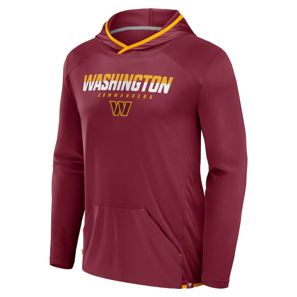 Washington Commanders Transitional Defender Hoodie Long Sleeve T-Shirt - Burgundy online