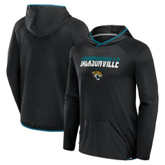 Jacksonville Jaguars Transitional Defender Hoodie Long Sleeve T-Shirt - Black sale