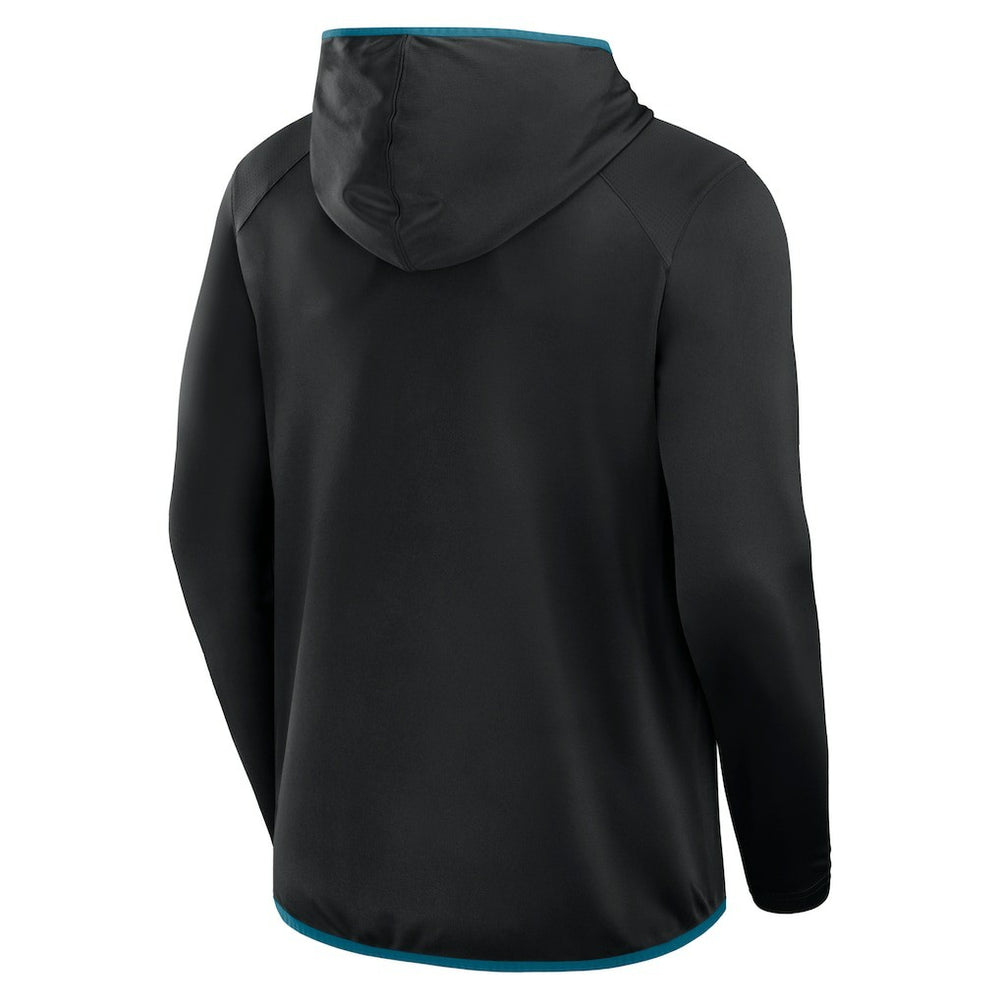 Jacksonville Jaguars Transitional Defender Hoodie Long Sleeve T-Shirt - Black sale