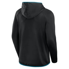 Jacksonville Jaguars Transitional Defender Hoodie Long Sleeve T-Shirt - Black sale