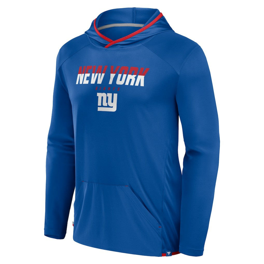 New York Giants Transitional Defender Hoodie Long Sleeve T-Shirt - Royal outlet