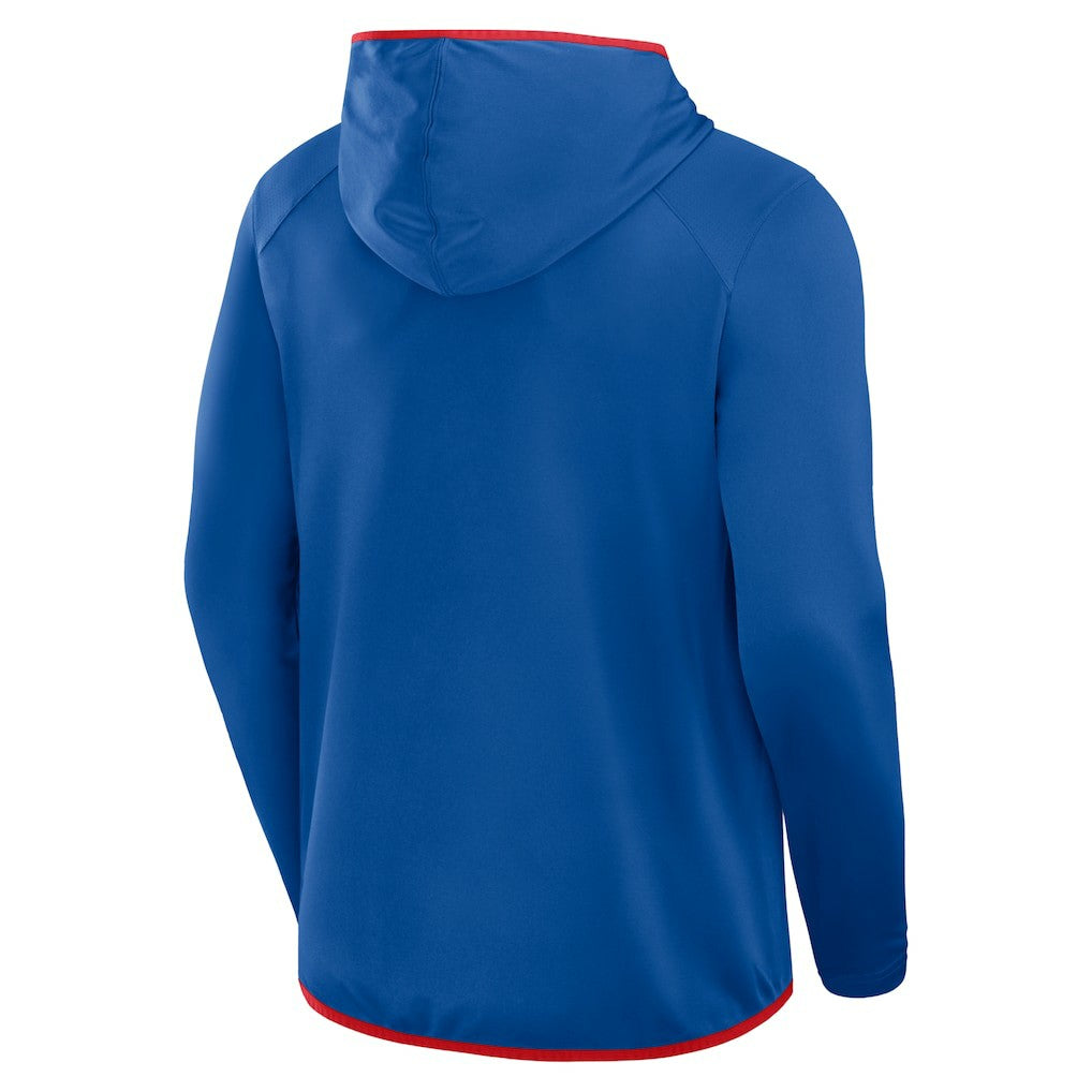 New York Giants Transitional Defender Hoodie Long Sleeve T-Shirt - Royal outlet