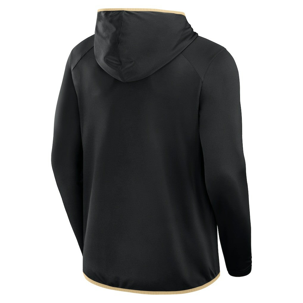 New Orleans Saints Transitional Defender Hoodie Long Sleeve T-Shirt - Black sale