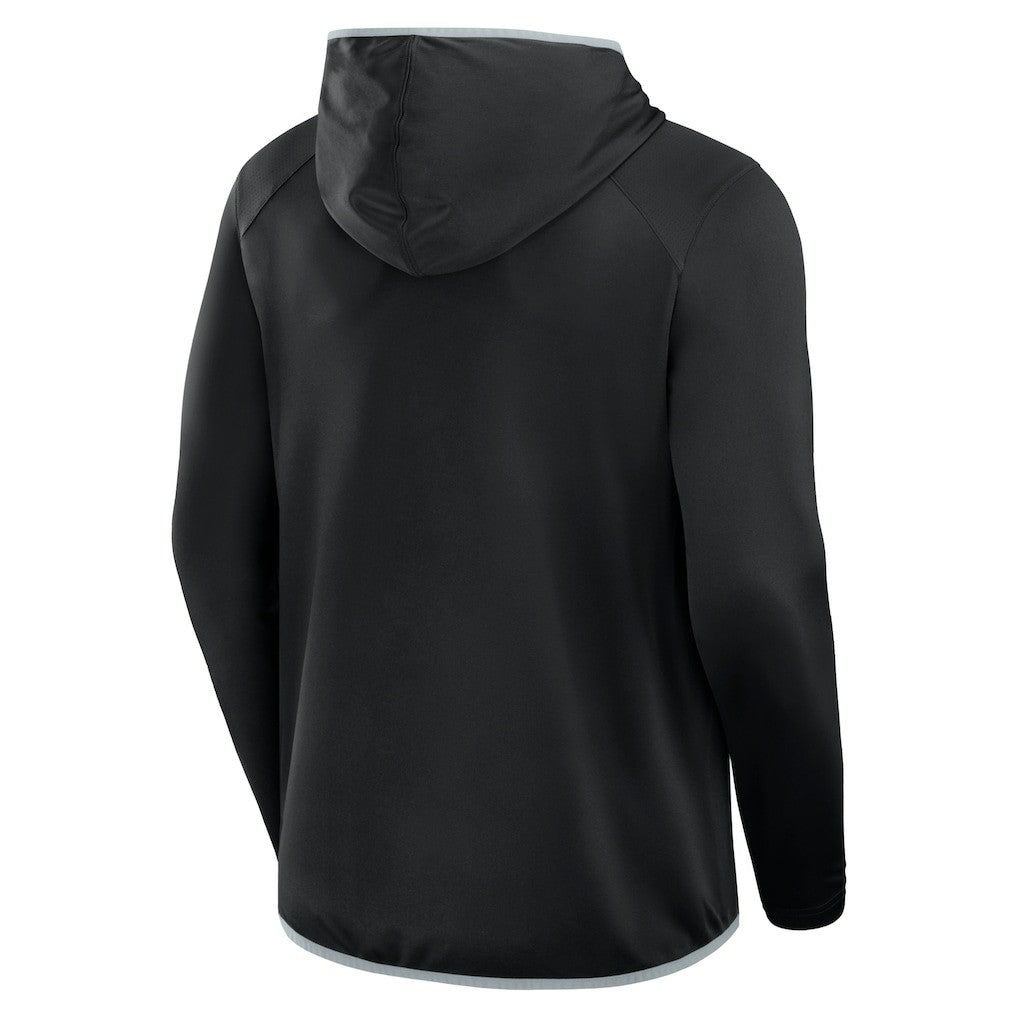 Las Vegas Raiders Transitional Defender Hoodie Long Sleeve T-Shirt - Black for sale