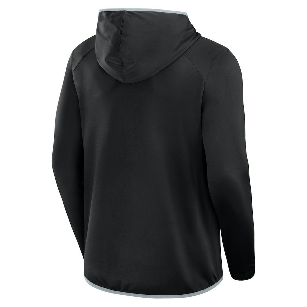 Las Vegas Raiders Transitional Defender Hoodie Long Sleeve T-Shirt - Black for sale