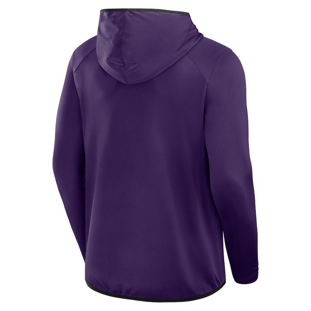 Baltimore Ravens Transitional Defender Hoodie Long Sleeve T-Shirt - Purple for sale