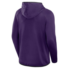 Baltimore Ravens Transitional Defender Hoodie Long Sleeve T-Shirt - Purple for sale