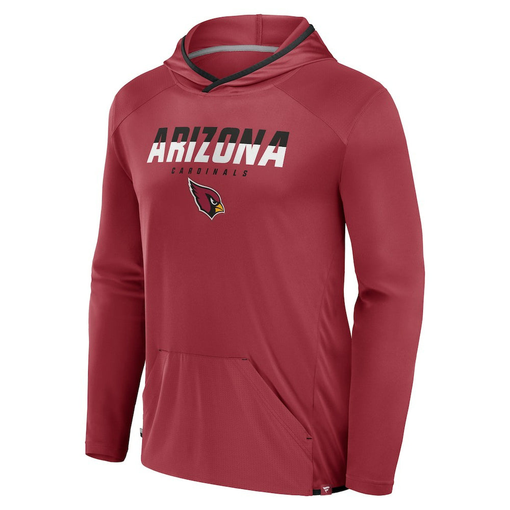 Arizona Cardinals Transitional Defender Hoodie Long Sleeve T-Shirt - Cardinal cheap