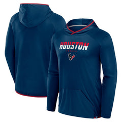 Houston Texans Transitional Defender Hoodie Long Sleeve T-Shirt - Navy on sale