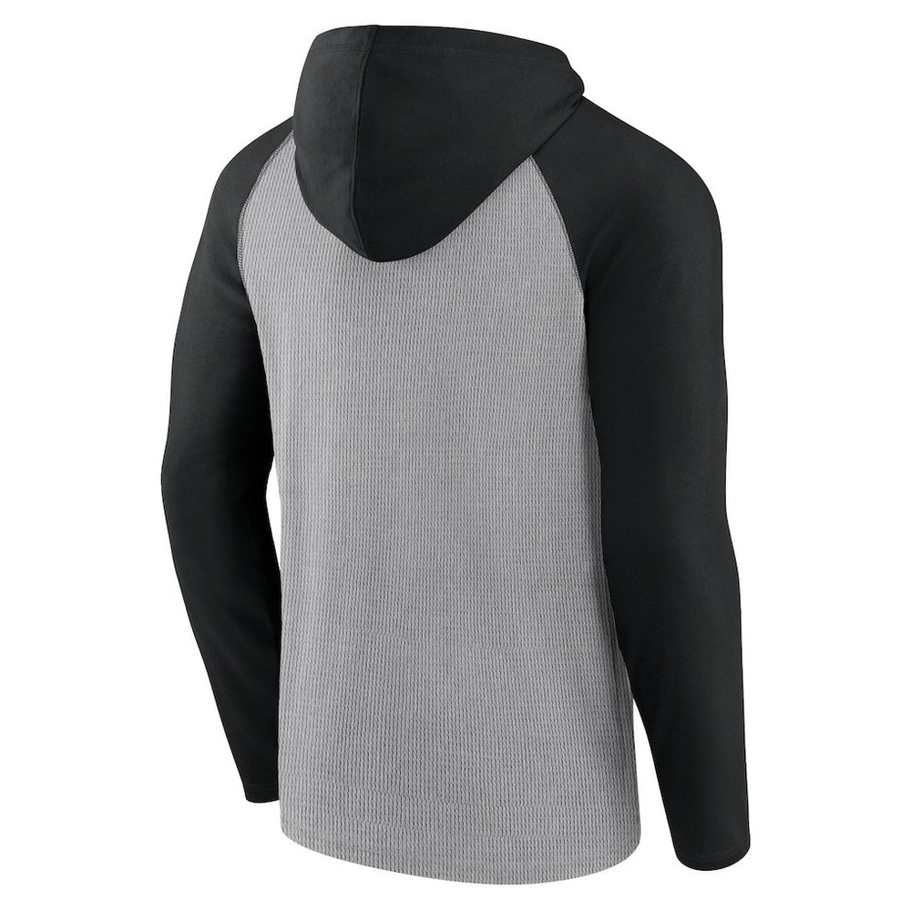 Jacksonville Jaguars Under Center Long Sleeve Hoodie T-Shirt - Gray/Black on sale