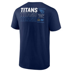 Tennessee Titans Repeat Stats T-Shirt - Navy outlet