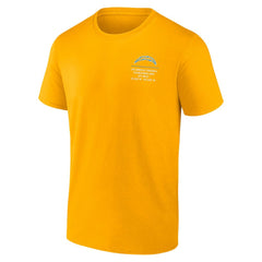 Los Angeles Chargers Repeat Stats T-Shirt - Gold on sale