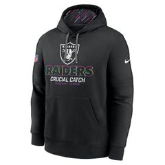 Las Vegas Raiders 2024 NFL Crucial Catch Club Pullover Hoodie - Black for sale