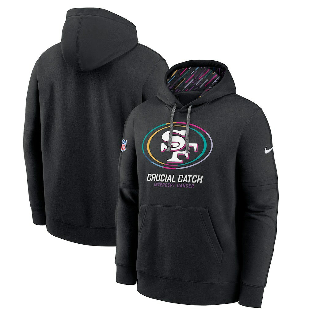 San Francisco 49ers 2024 NFL Crucial Catch Big & Tall Club Pullover Hoodie - Black online