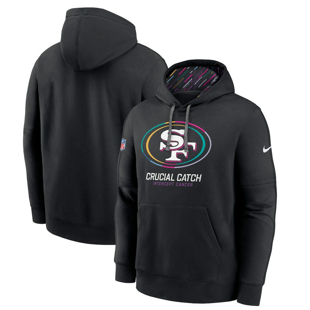San Francisco 49ers 2024 NFL Crucial Catch Big & Tall Club Pullover Hoodie - Black online