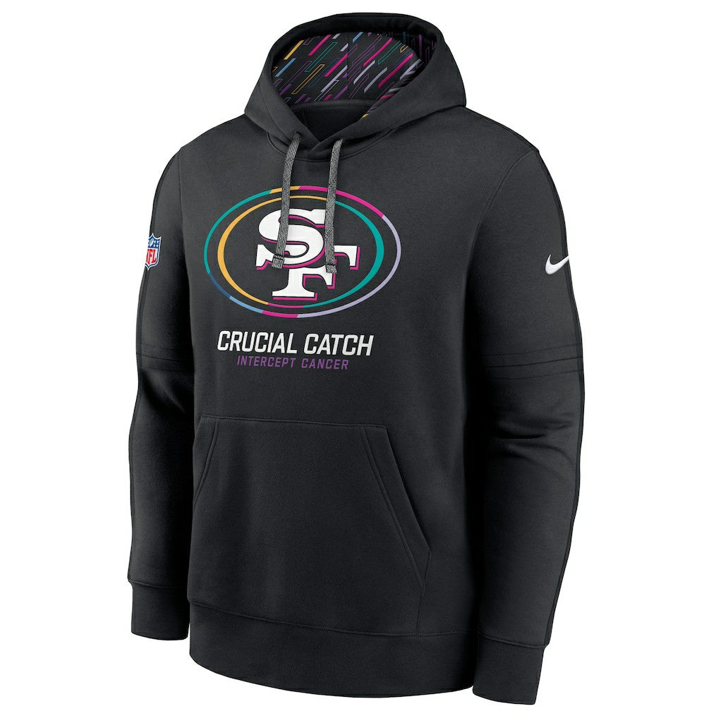 San Francisco 49ers 2024 NFL Crucial Catch Big & Tall Club Pullover Hoodie - Black online