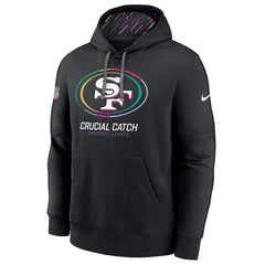 San Francisco 49ers 2024 NFL Crucial Catch Big & Tall Club Pullover Hoodie - Black online