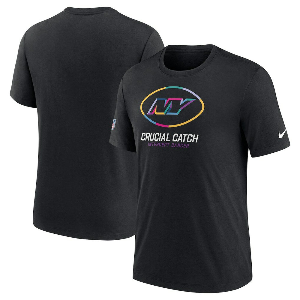 New York Jets 2024 NFL Crucial Catch T-Shirt - Black cheap