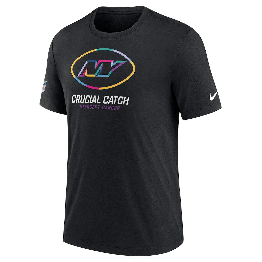 New York Jets 2024 NFL Crucial Catch T-Shirt - Black cheap