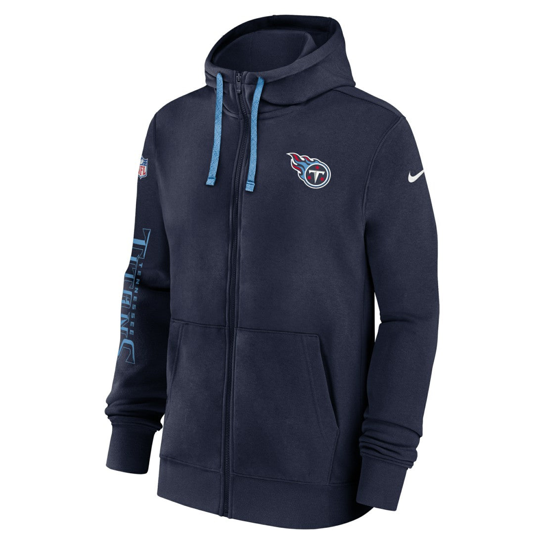 Tennessee Titans 2024 Sideline Club Full-Zip Hoodie - Navy online