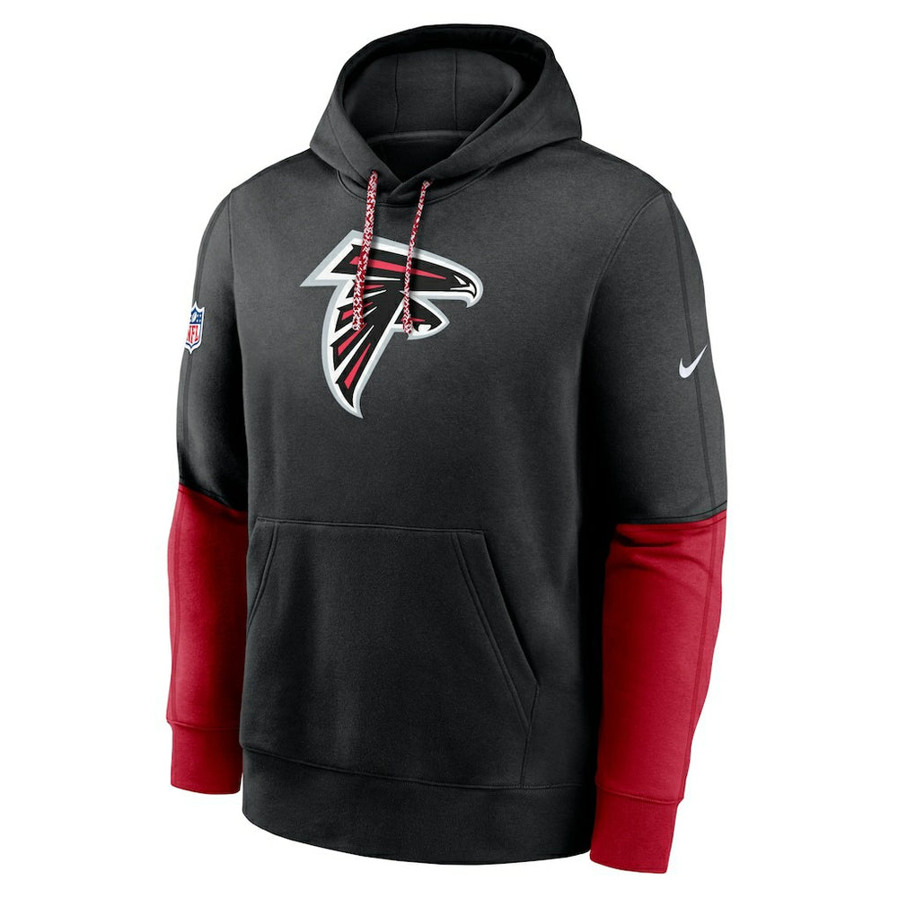 Atlanta Falcons 2024 Sideline Club Pullover Hoodie - Black on sale