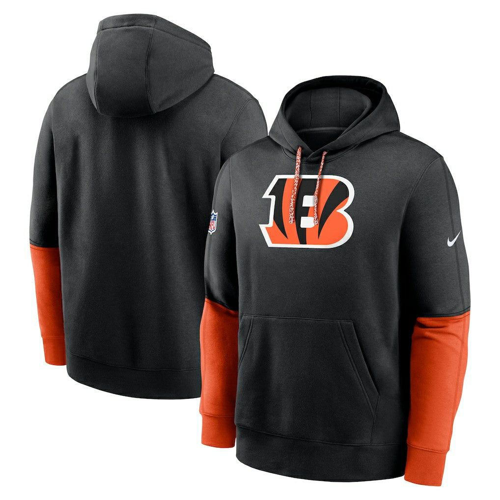 Cincinnati Bengals 2024 Sideline Club Pullover Hoodie - Black online