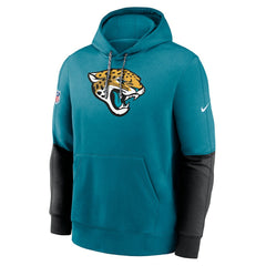 Jacksonville Jaguars 2024 Sideline Club Pullover Hoodie - Teal on sale