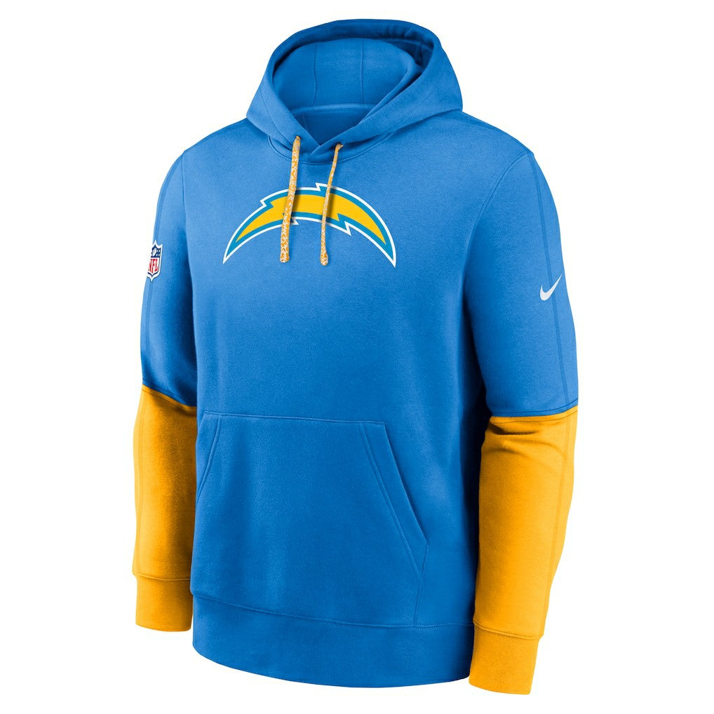 Los Angeles Chargers 2024 Sideline Club Pullover Hoodie - Powder Blue online