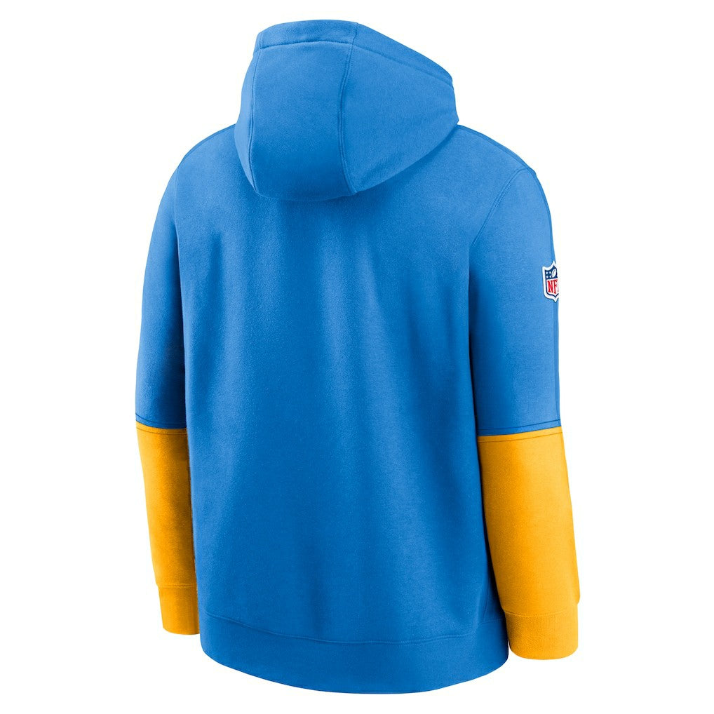 Los Angeles Chargers 2024 Sideline Club Pullover Hoodie - Powder Blue online