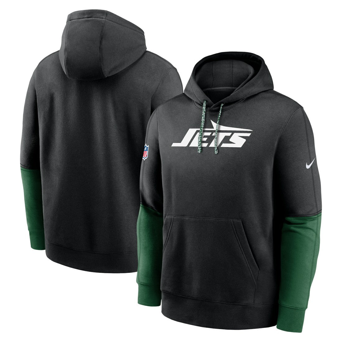New York Jets 2024 Sideline Club Pullover Hoodie - Black discount