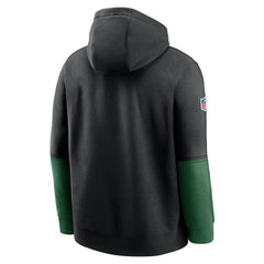 New York Jets 2024 Sideline Club Pullover Hoodie - Black discount