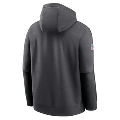 New Orleans Saints 2024 Sideline Club Pullover Hoodie - Anthracite for sale