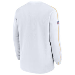 Kansas City Chiefs 2024 Sideline Coaches Long Sleeve Top - Red discount