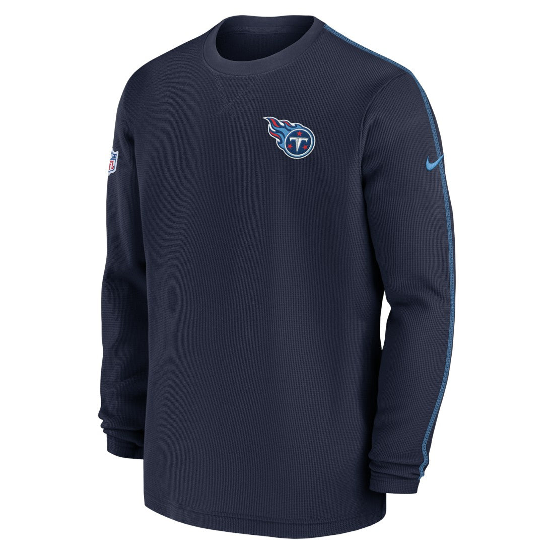 Tennessee Titans 2024 Sideline Coaches Long Sleeve Top - Navy outlet