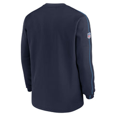 Tennessee Titans 2024 Sideline Coaches Long Sleeve Top - Navy outlet