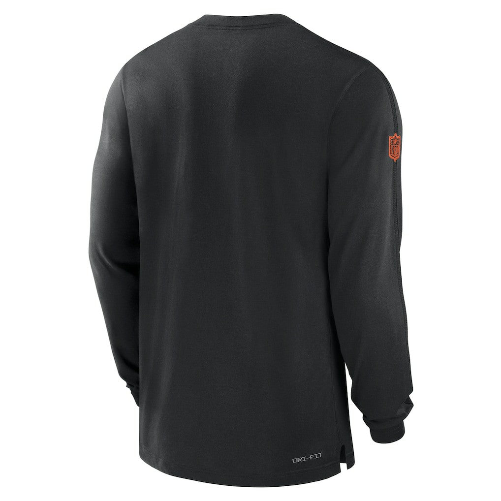 Cincinnati Bengals Sideline Player Performance Long Sleeve T-Shirt - Black for sale