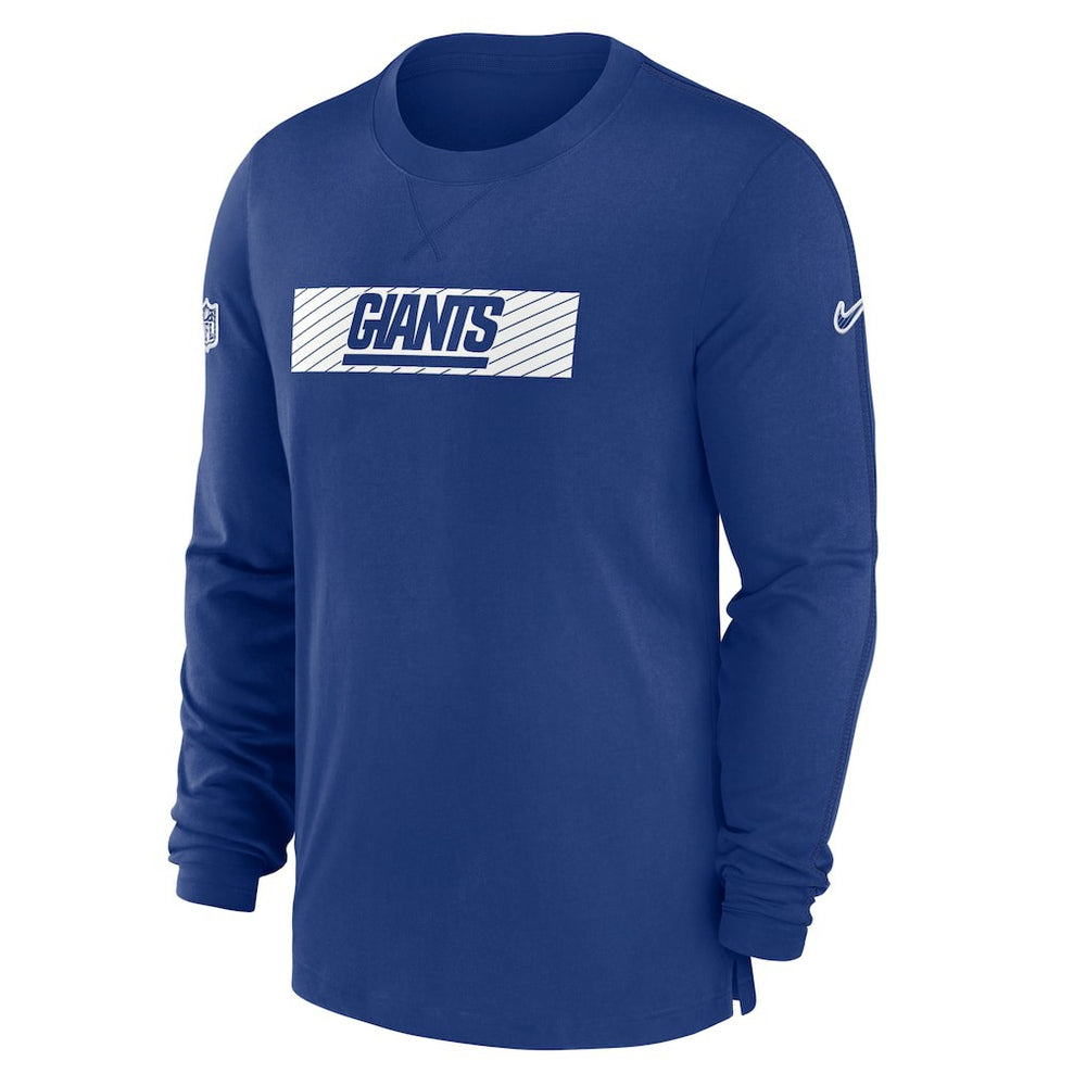 New York Giants Sideline Player Performance Long Sleeve T-Shirt - Royal sale