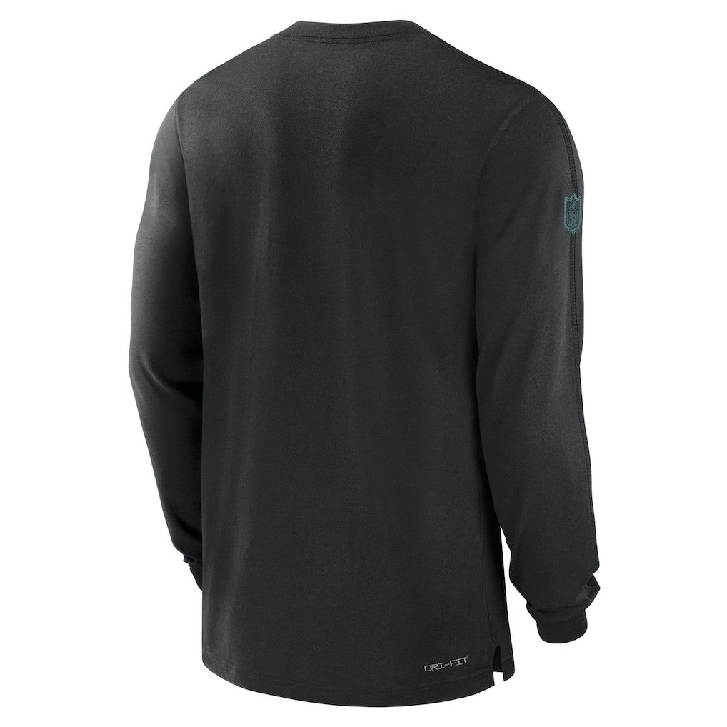 Philadelphia Eagles Sideline Player Performance Long Sleeve T-Shirt - Black outlet