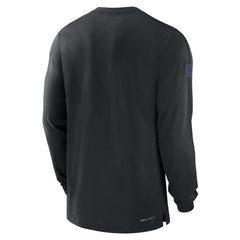 Baltimore Ravens Sideline Player Performance Long Sleeve T-Shirt - Black for sale