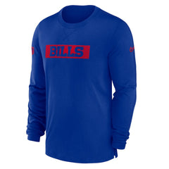 Buffalo Bills Sideline Player Performance Long Sleeve T-Shirt - Royal outlet