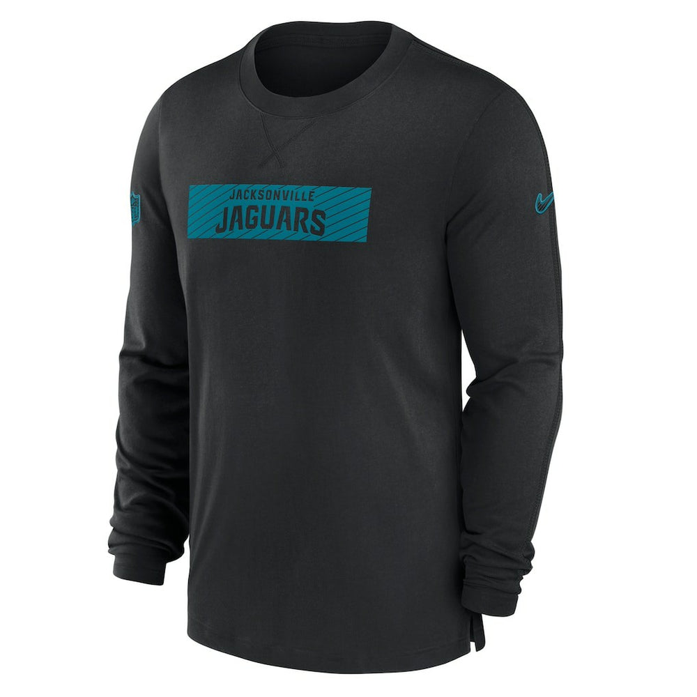 Jacksonville Jaguars Sideline Player Performance Long Sleeve T-Shirt - Black discount