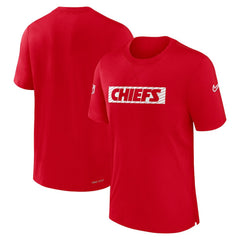 Kansas City Chiefs Sideline Player Performance T-Shirt - Red discount