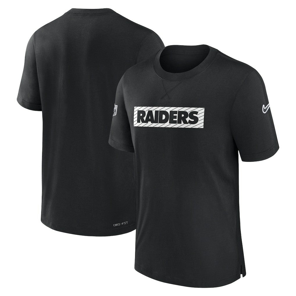 Las Vegas Raiders Sideline Player Performance T-Shirt - Black cheap
