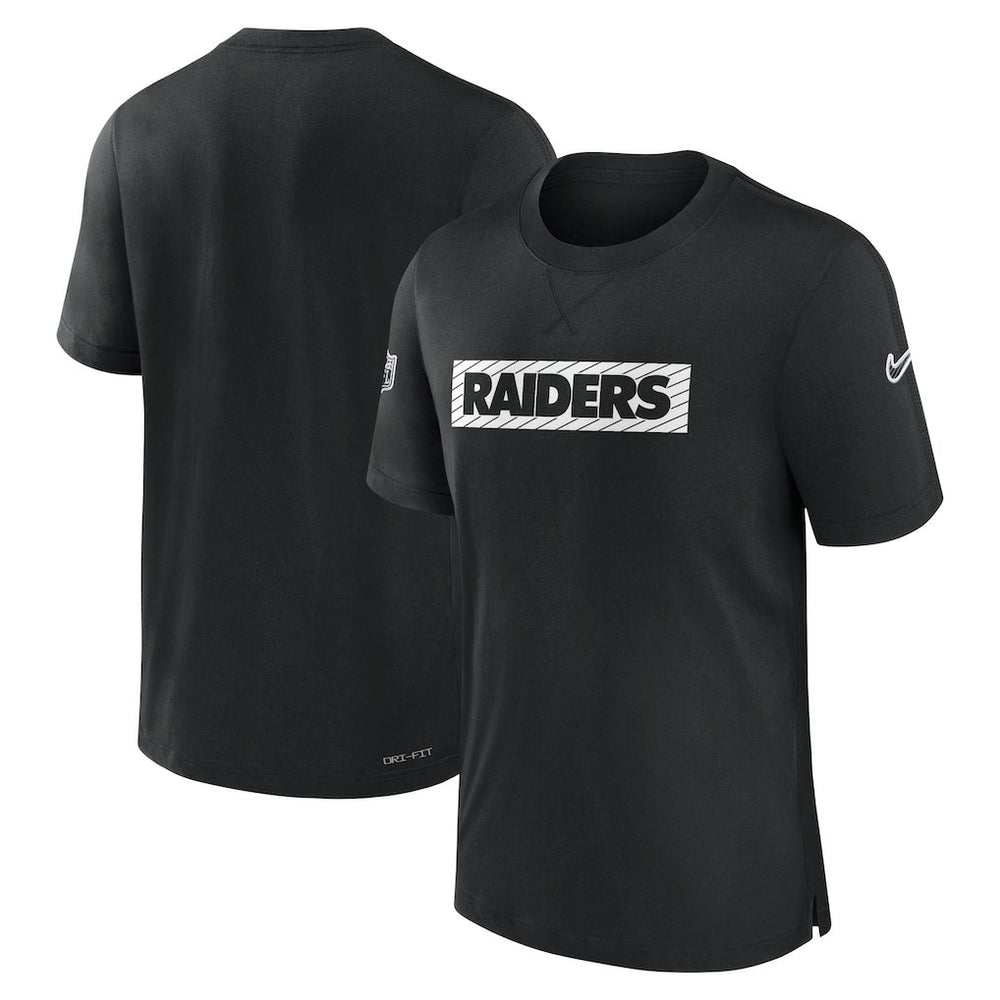 Las Vegas Raiders Sideline Player Performance T-Shirt - Black cheap