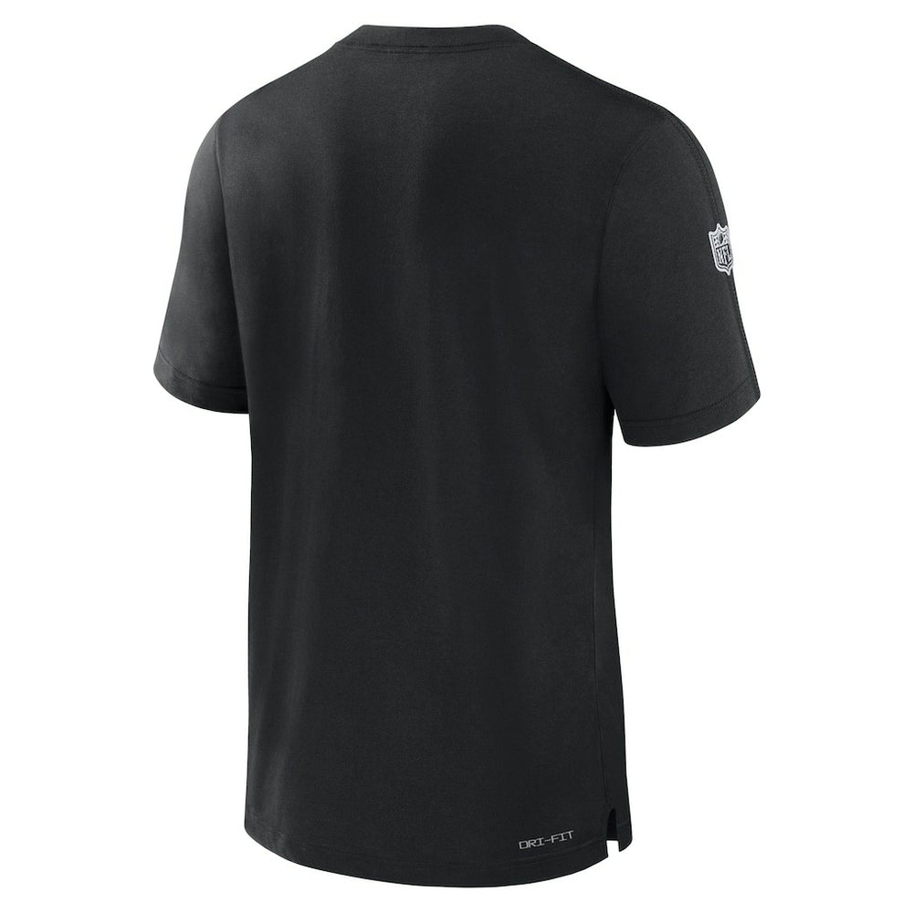 Las Vegas Raiders Sideline Player Performance T-Shirt - Black cheap